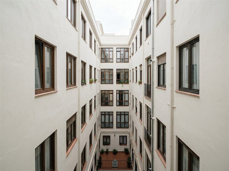 Impermeabilización de patios de luces en Vigo