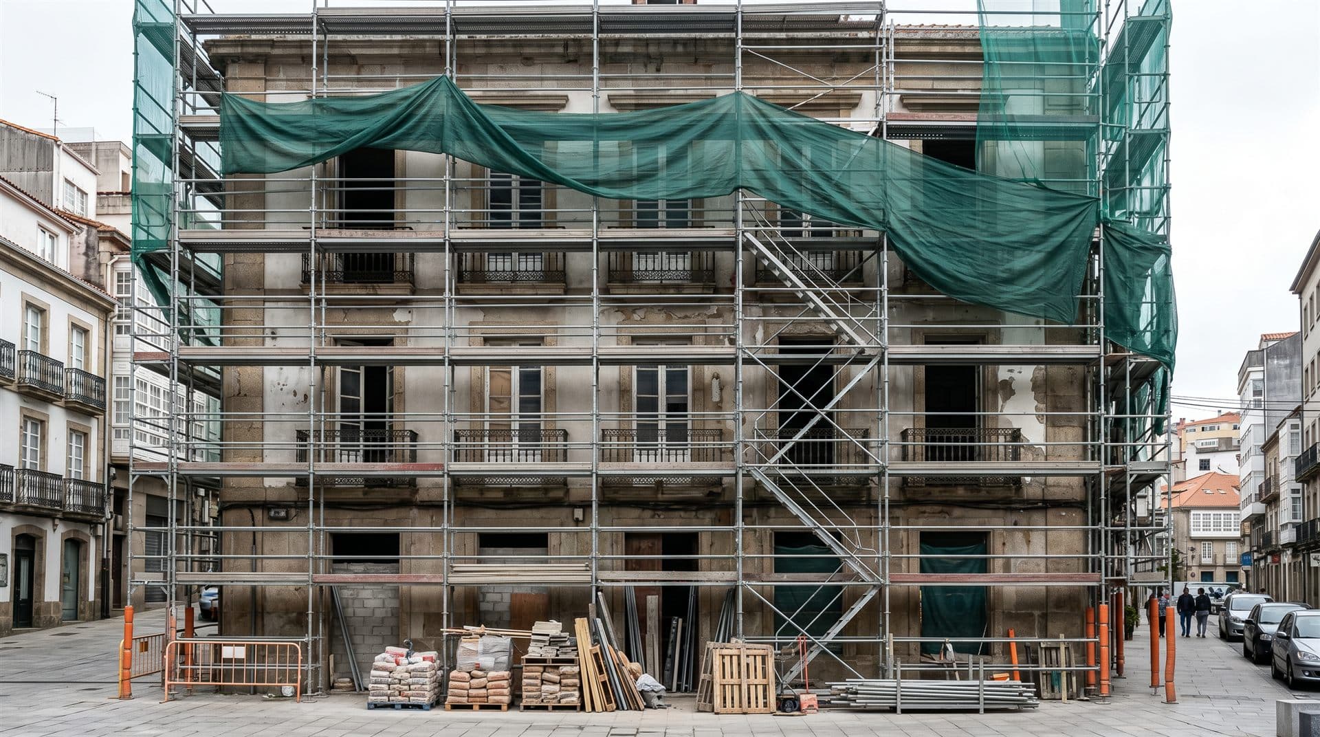 Renovación a fondo de exteriores en Vigo